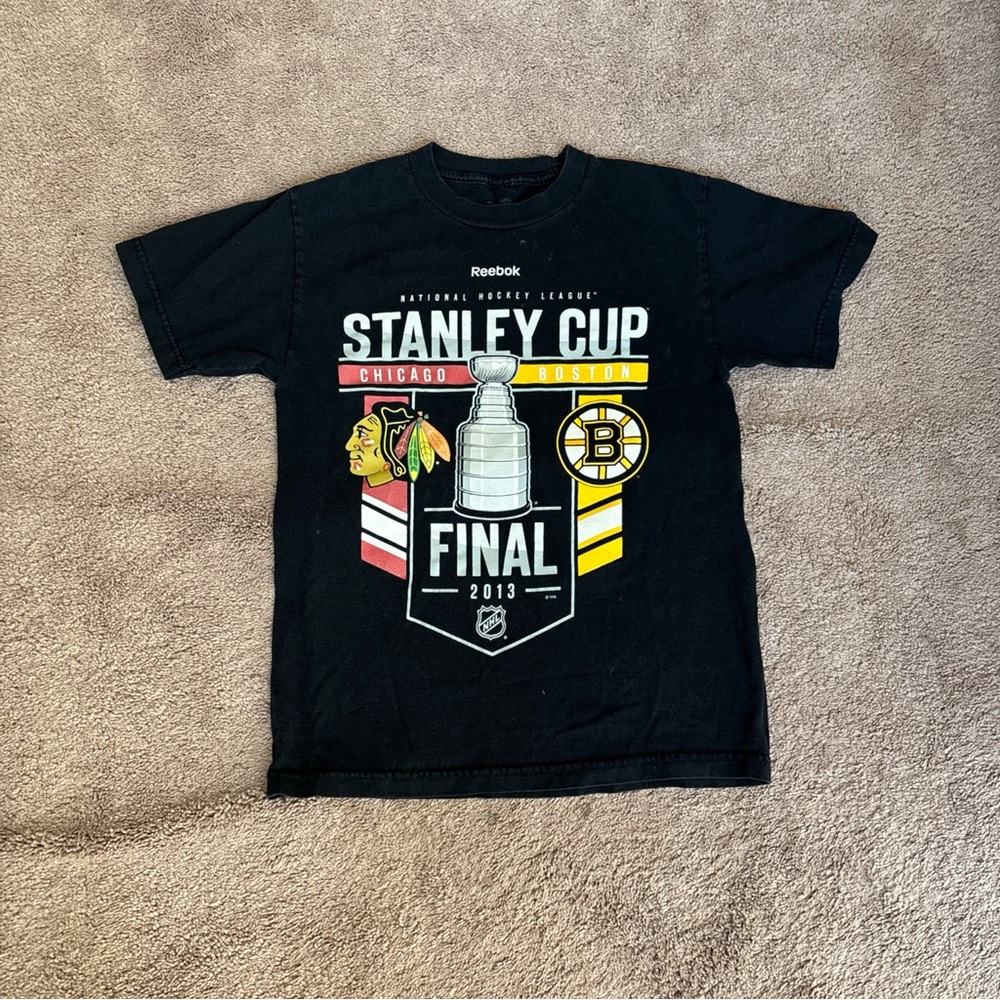 Reebok Black Stanley Cup Final Tee
